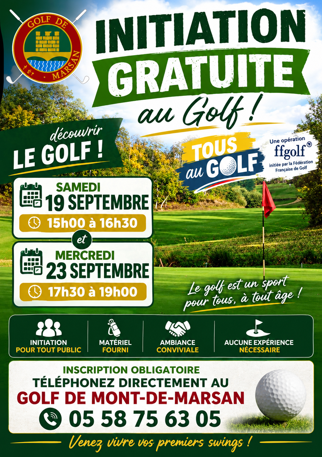 Initiations gratuites